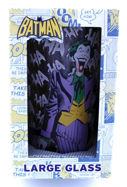 DC Comics Joker Trinkglas (large) von Half Moon Bay